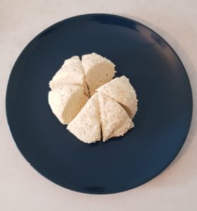 Make the keto naan bread dough