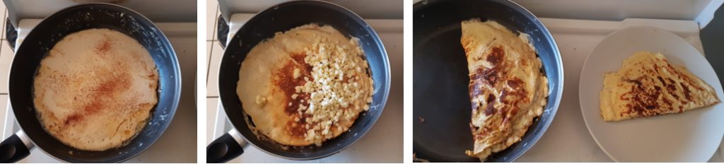 Dunne kaas keto pannenkoeken