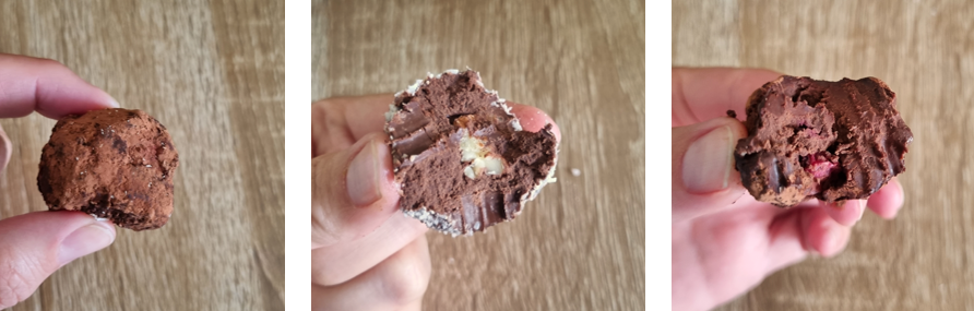 Filling of a Keto Chocolate Truffle