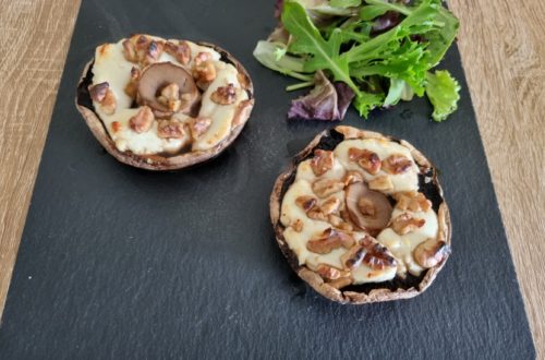 Stuffed Keto Portobello Mushrooms