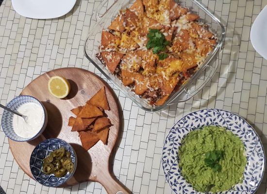 Keto Nachos with Minced meat