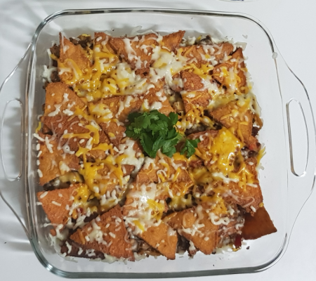 Nachos from the oven